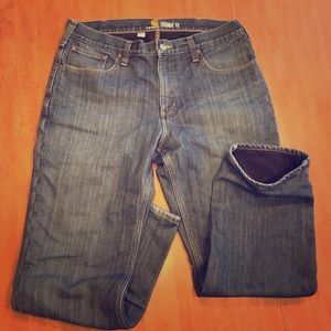Carhartt Fleece-Lined Jeans 35x30 Like New!